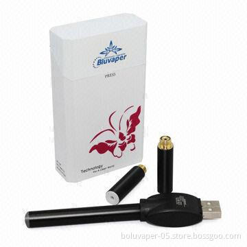 EXW Price Mini Electronic Cigarette Starter Kit with 5V Input Voltage and 90mAh Battery Capacity